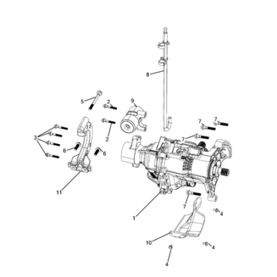 Jeep Cherokee 2014-2018 Transfer Case Assembly Screw