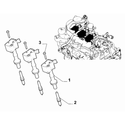 Jeep Avenger 2023-Present Engine Ignition System Ignition Plug