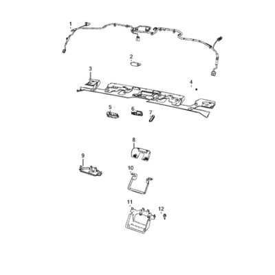 Jeep Wrangler 2018-Present Panels – Moldings – Scuff Plates, Pillar, Cowl, 1/4 Panel Trim And Cargo Covers Moulding