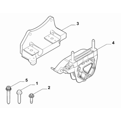 Jeep Avenger 2023-Present Power Plant Suspensions Support