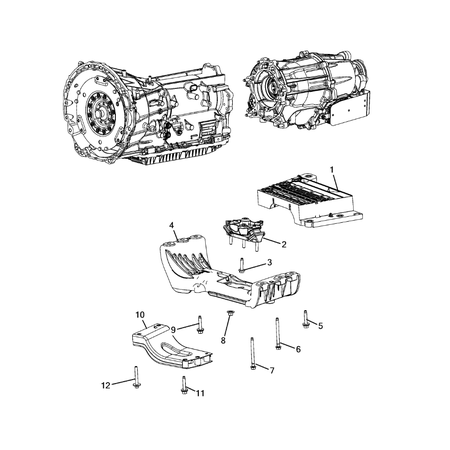 Jeep Grand Cherokee 2021-Present Mounting And Skid Plate Pad