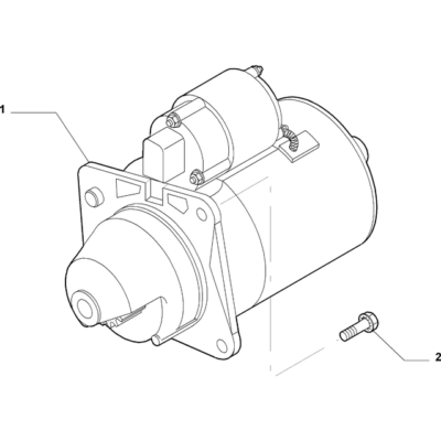 Jeep Renegade 2015-Present Engine Starting Equipment Screw