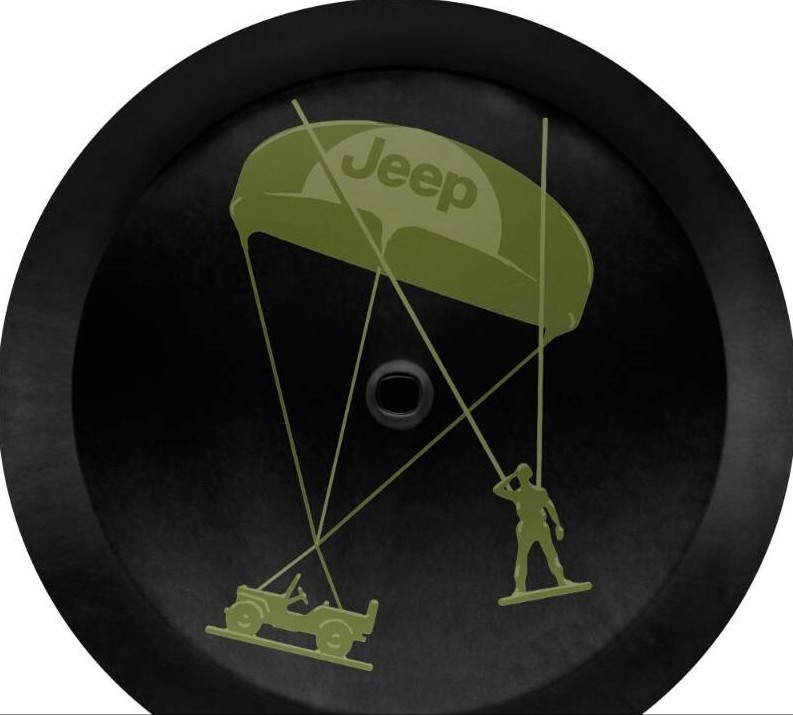 Wrangler 2018-Present Spare Tyre Cover – Parachute Willys